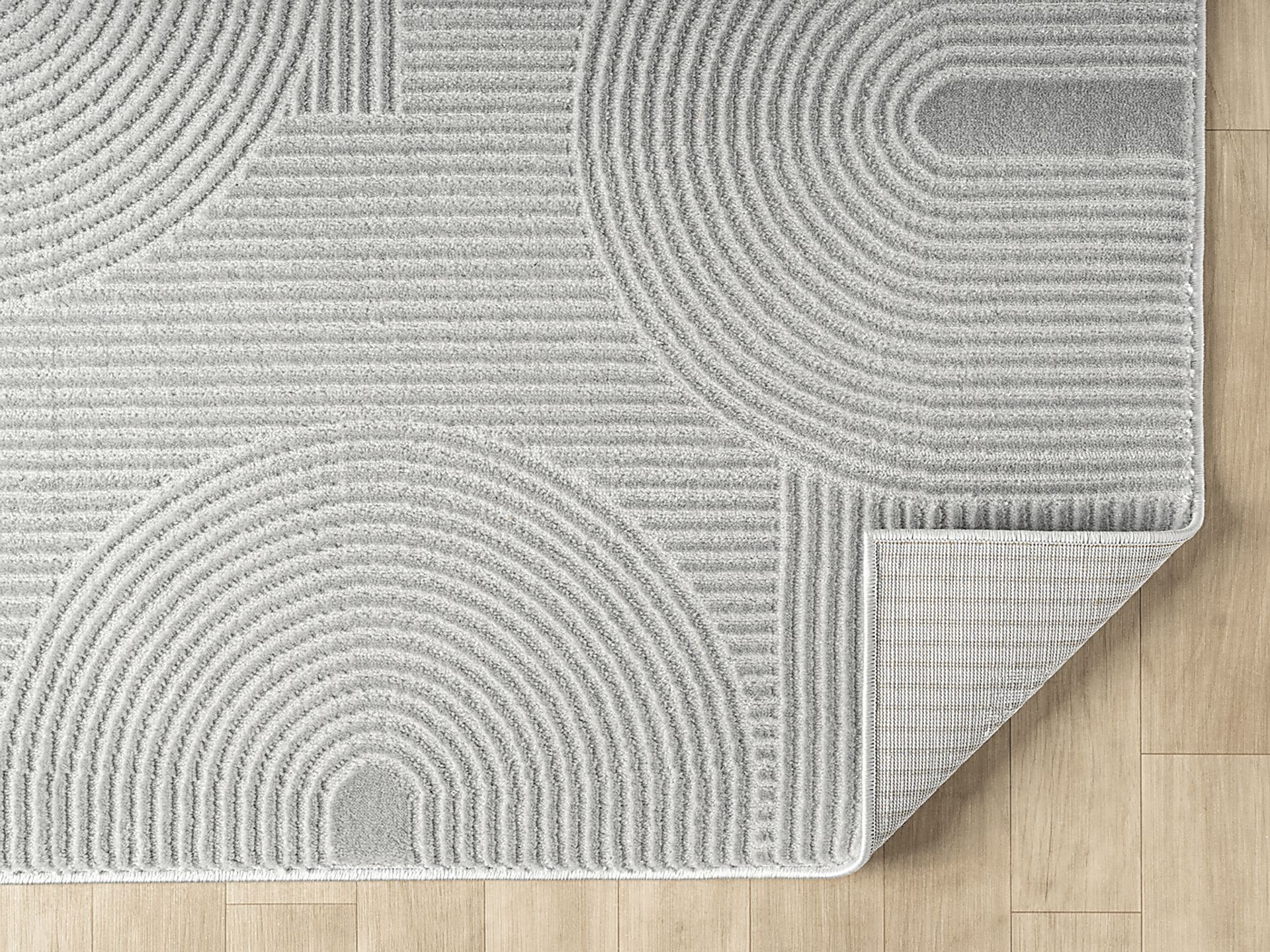 Wallis Gray 5' x 7' Rug - Image 4