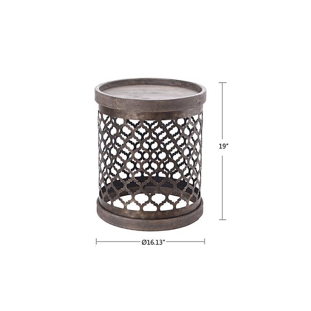 Walsa Gray Accent Table - Thumbnail - Image 3