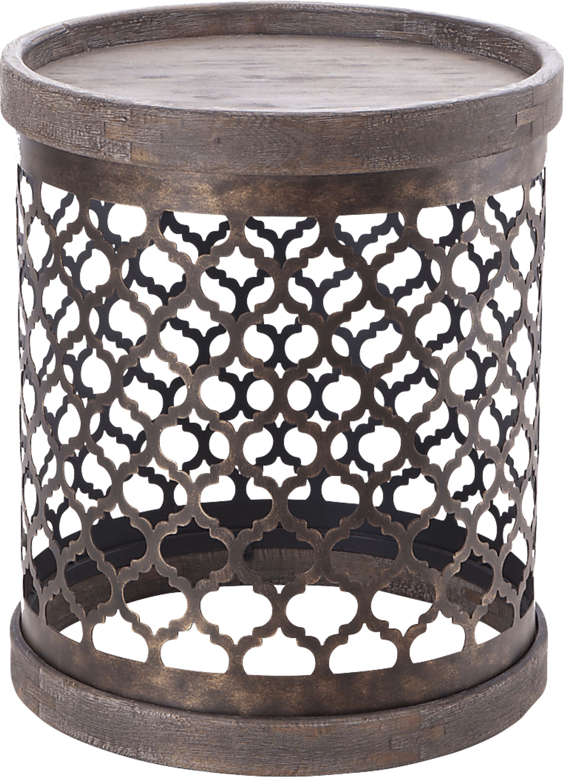 Walsa Gray Accent Table - Image 1