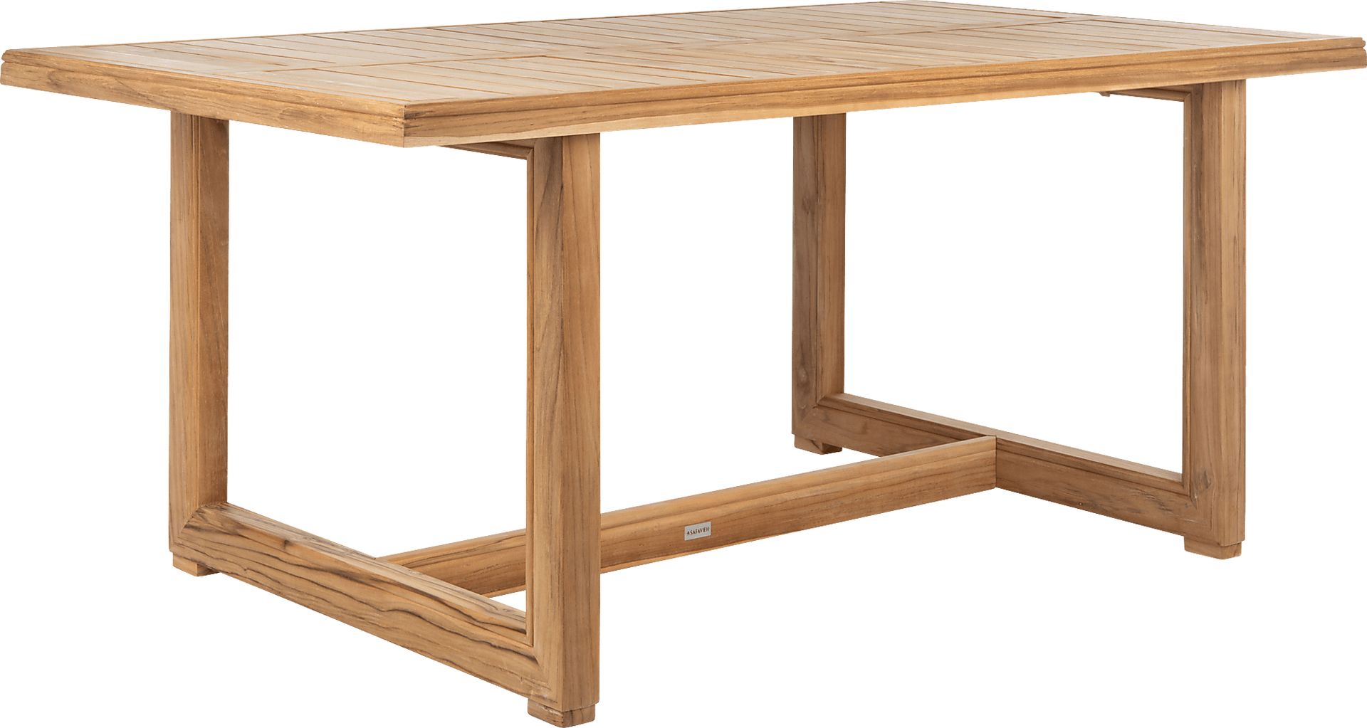 Walsbo Teak Outdoor Dining Table - Image 1