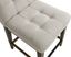 Walstead Place Beige Upholstered Counter Height Barstool