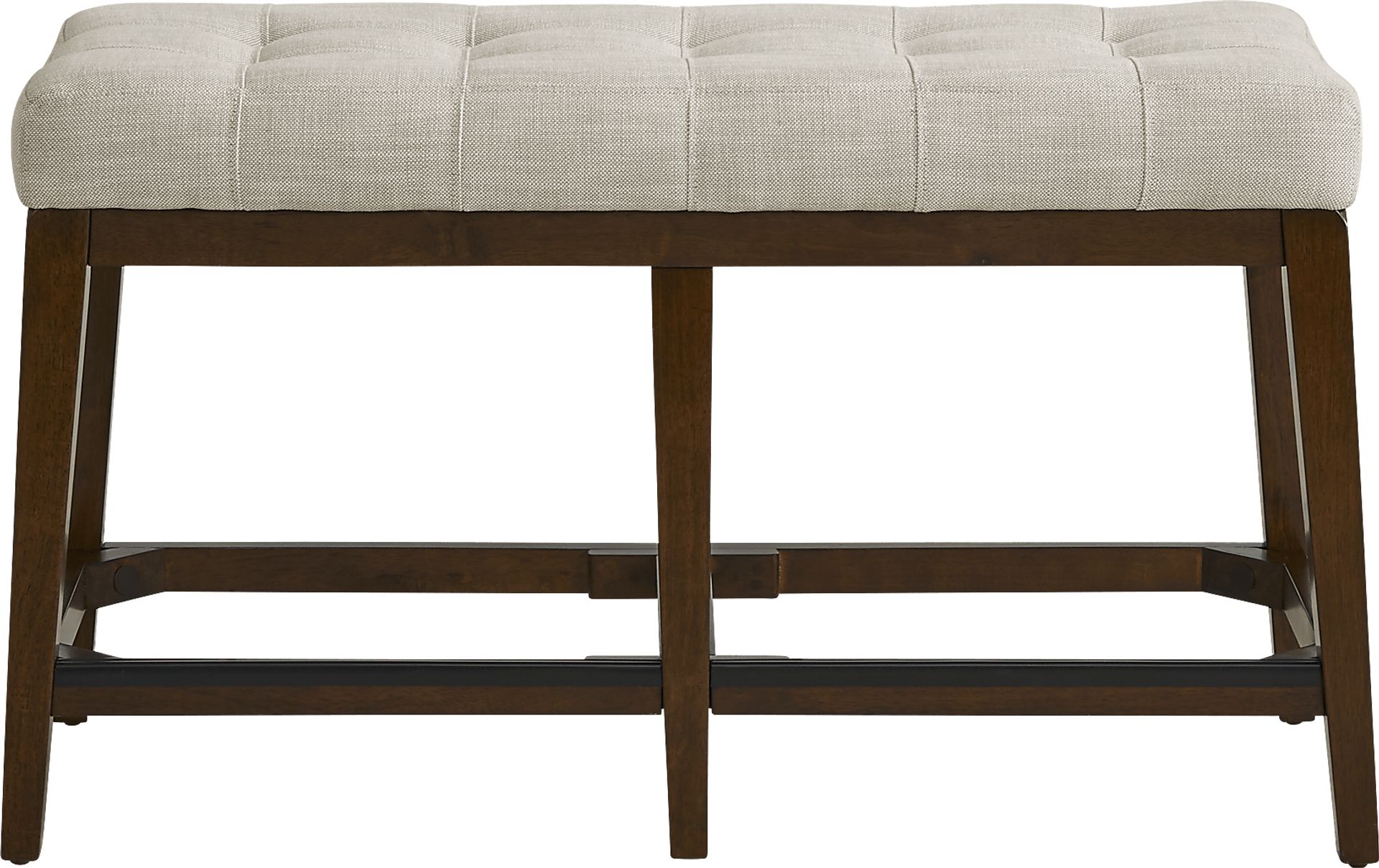 Walstead Place Brown 6 Pc Counter Height Dining Room with Beige Bench and Barstools - Image 6