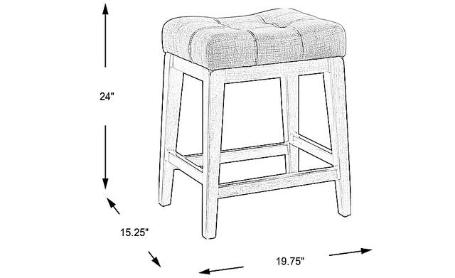 Dimension Image. Please refer to the Dimension Tab on this page for dimension details.