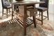 Walstead Place Brown 5 Pc Counter Height Dining Room with Beige Kyoto Stools