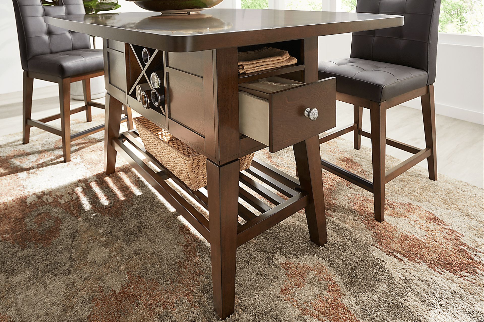 Walstead Place Brown Counter Height Table - Image 4