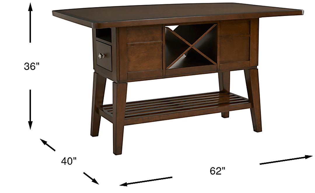 Walstead Place Brown Counter Height Table