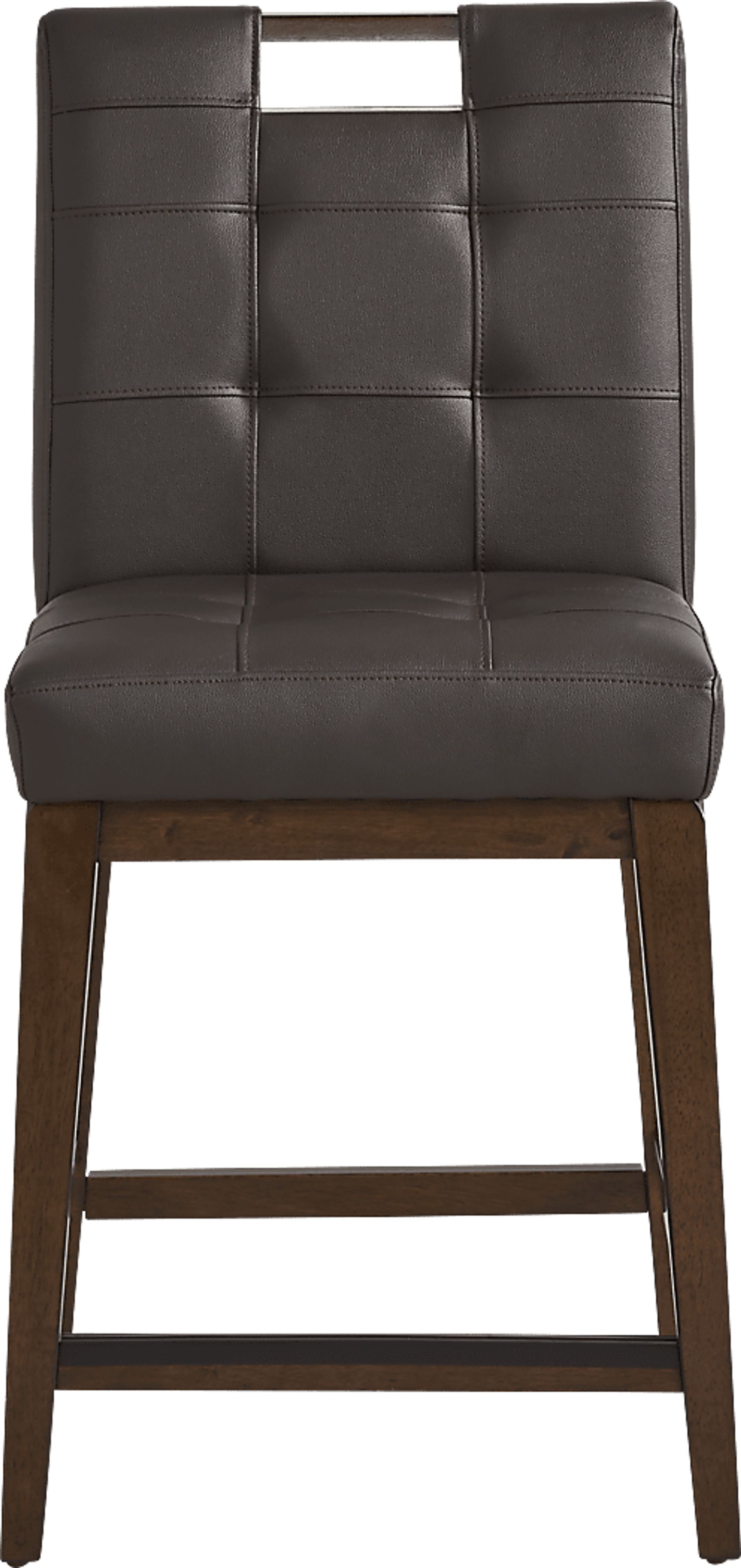 Walstead Place Brown 6 Pc Counter Height Dining Room with Brown Bench and Barstools - Image 9