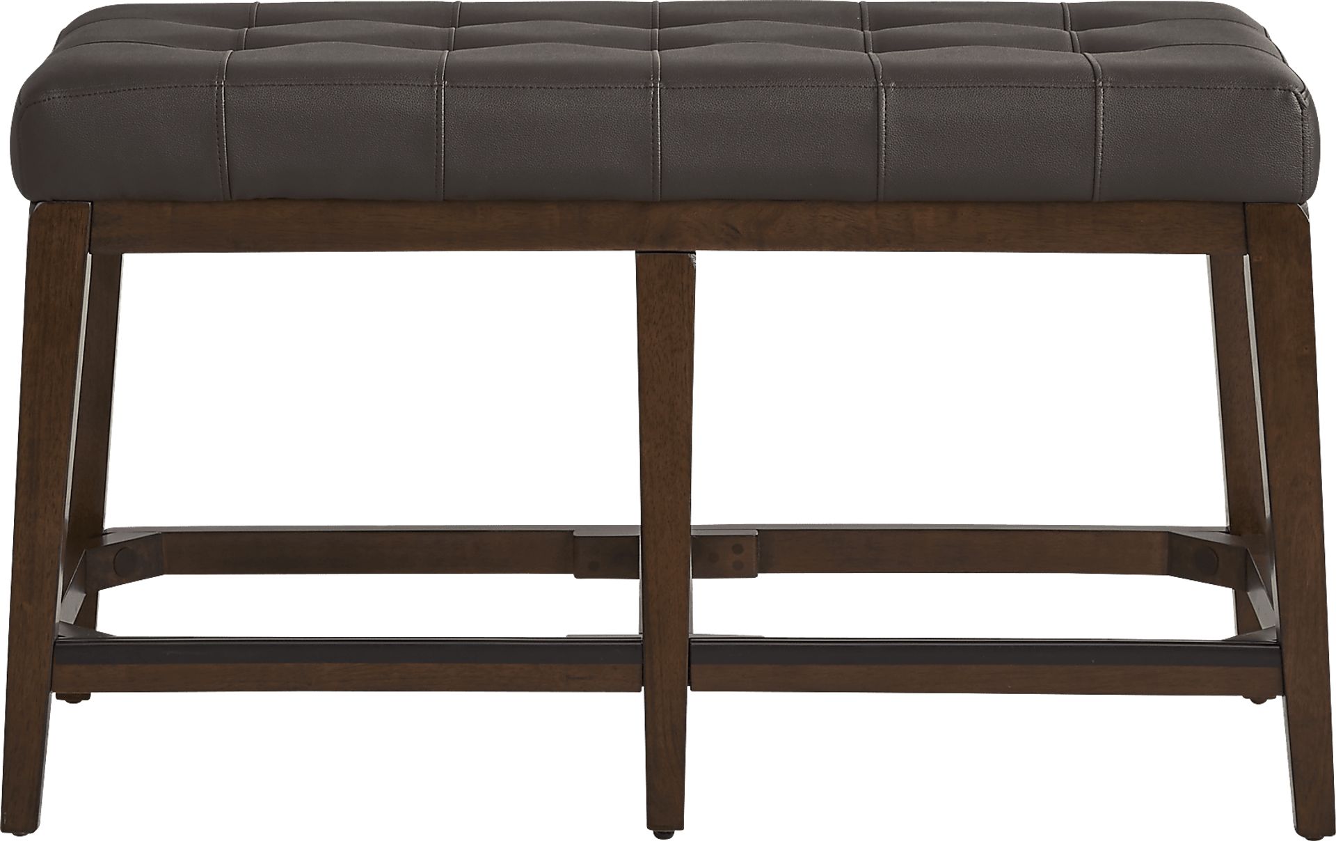 Walstead Place Brown Upholstered Counter Height Bench - Image 2