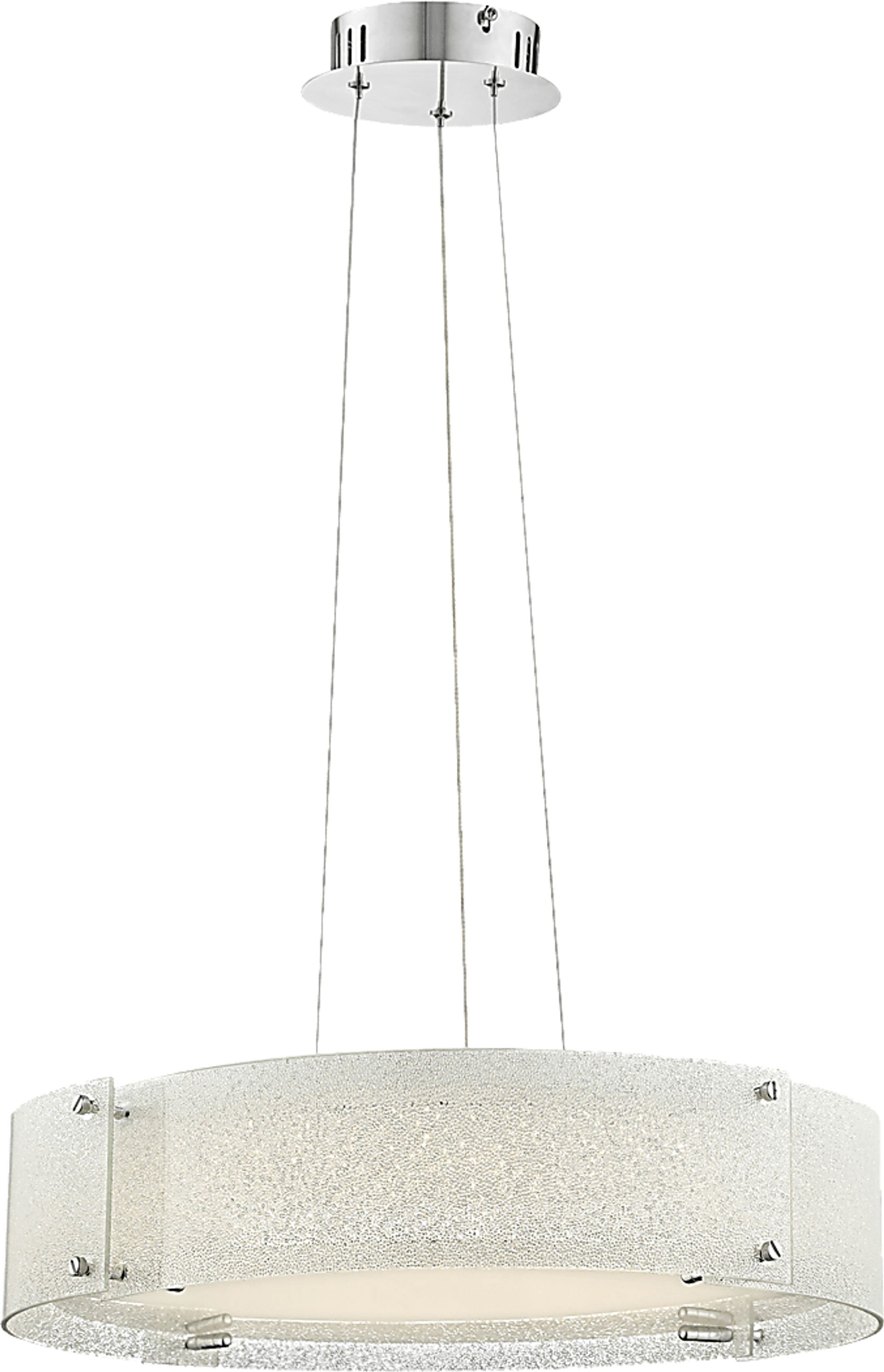 Walstone Hollow Silver Chandelier - Image 1