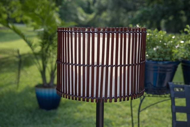 Walterboro Brown Outdoor Table Lamp - Thumbnail - Image 6