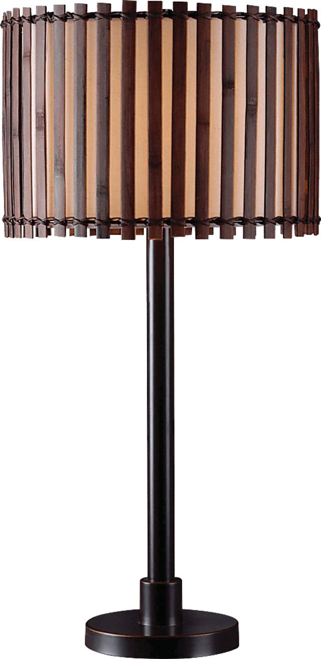 Walterboro Brown Outdoor Table Lamp - Thumbnail - Image 1