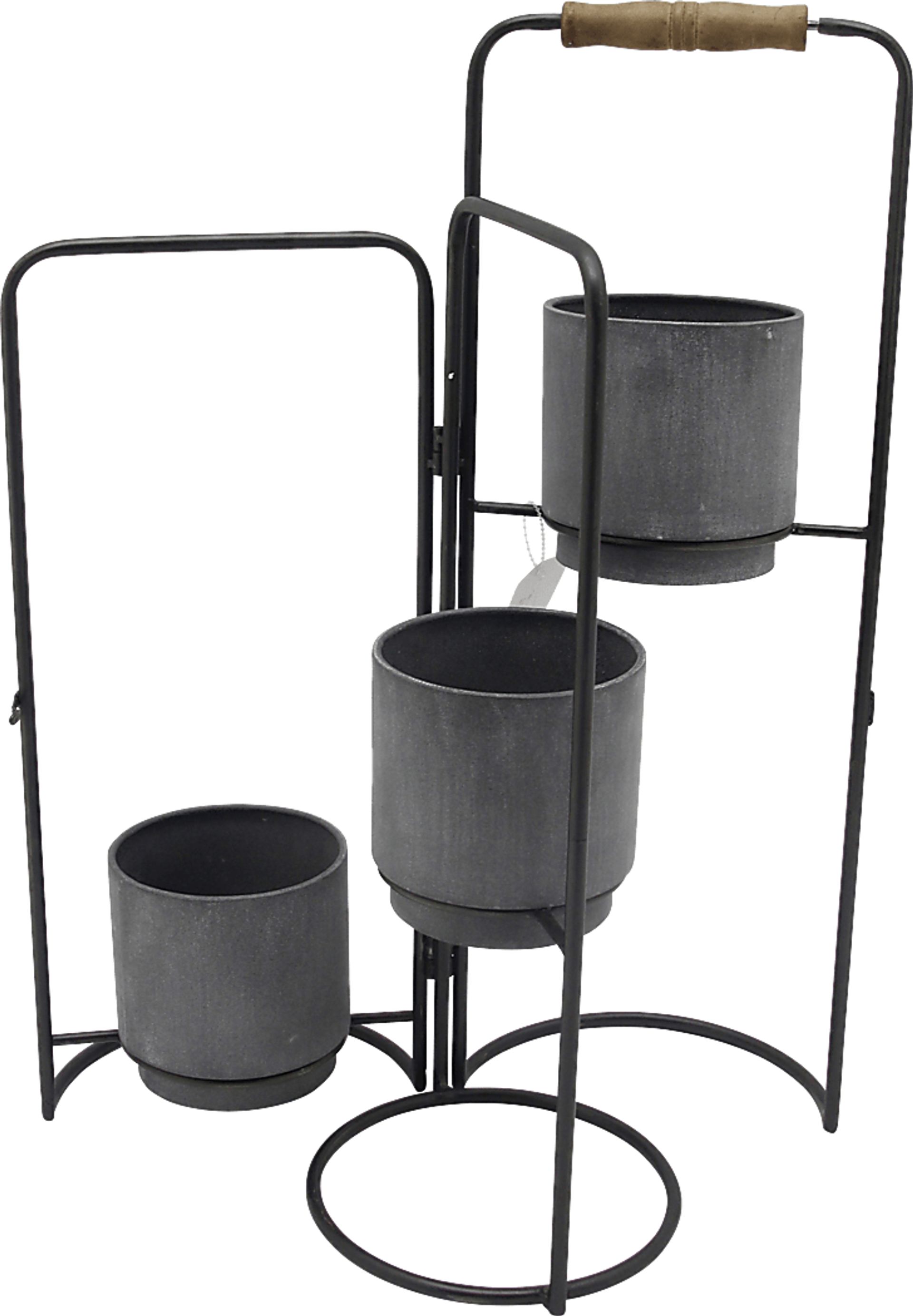 Walthour Black Planter - Image 1