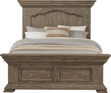 3 pc queen panel bed