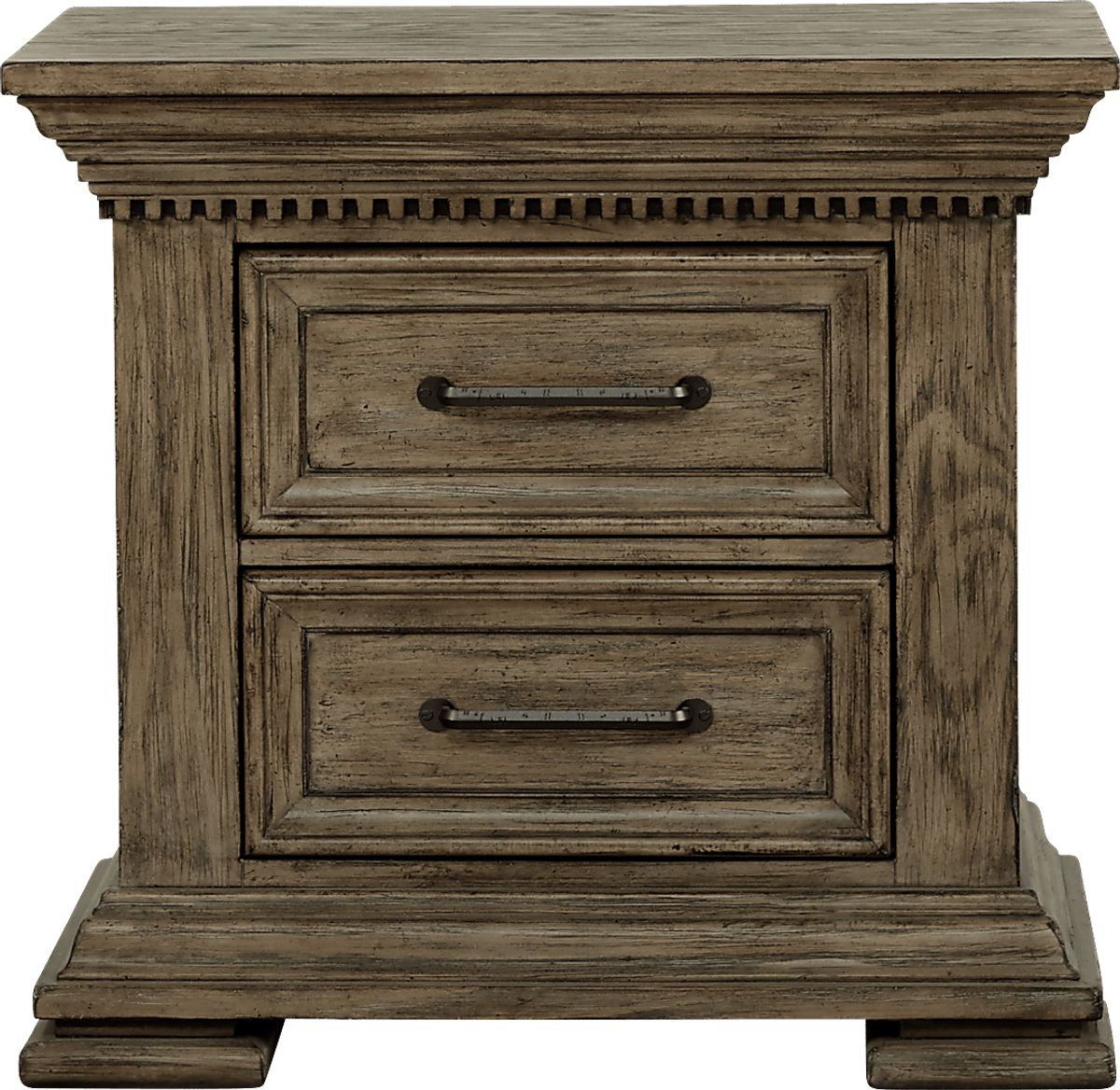 Walton Acres Chestnut Dark Wood Nightstand Rooms to Go