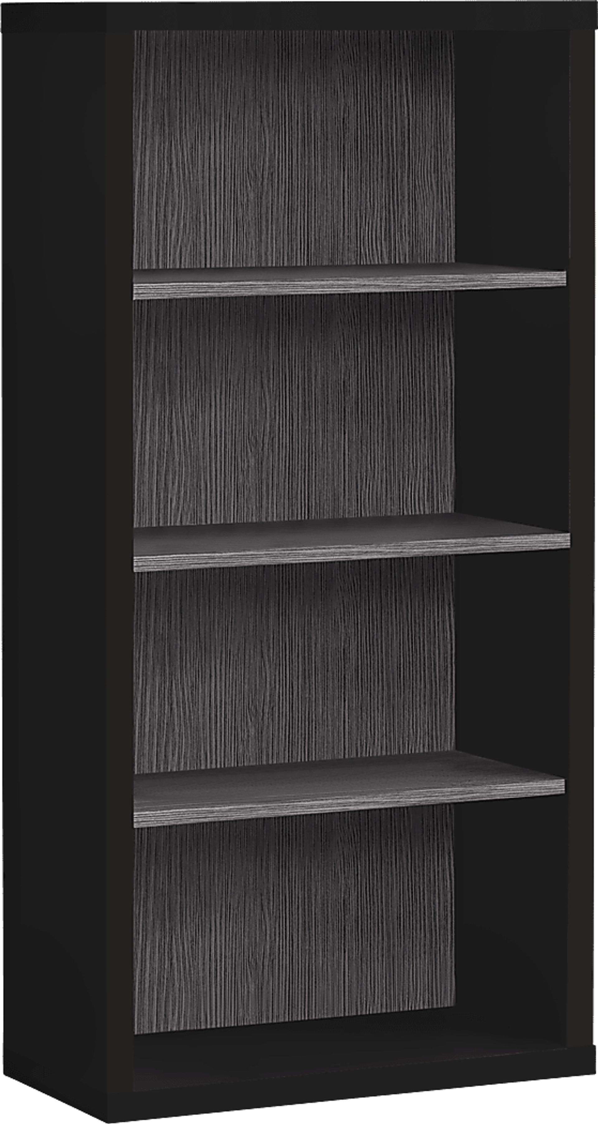 Wampton Black Bookcase - Image 1