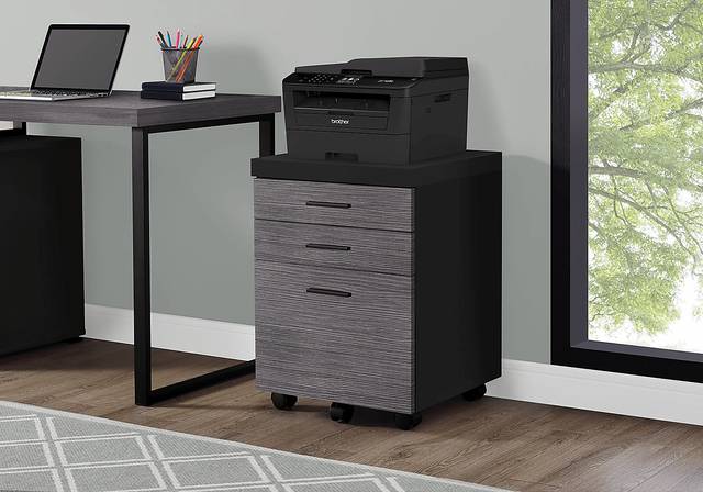 Wampton Black File Cabinet - Thumbnail - Image 2