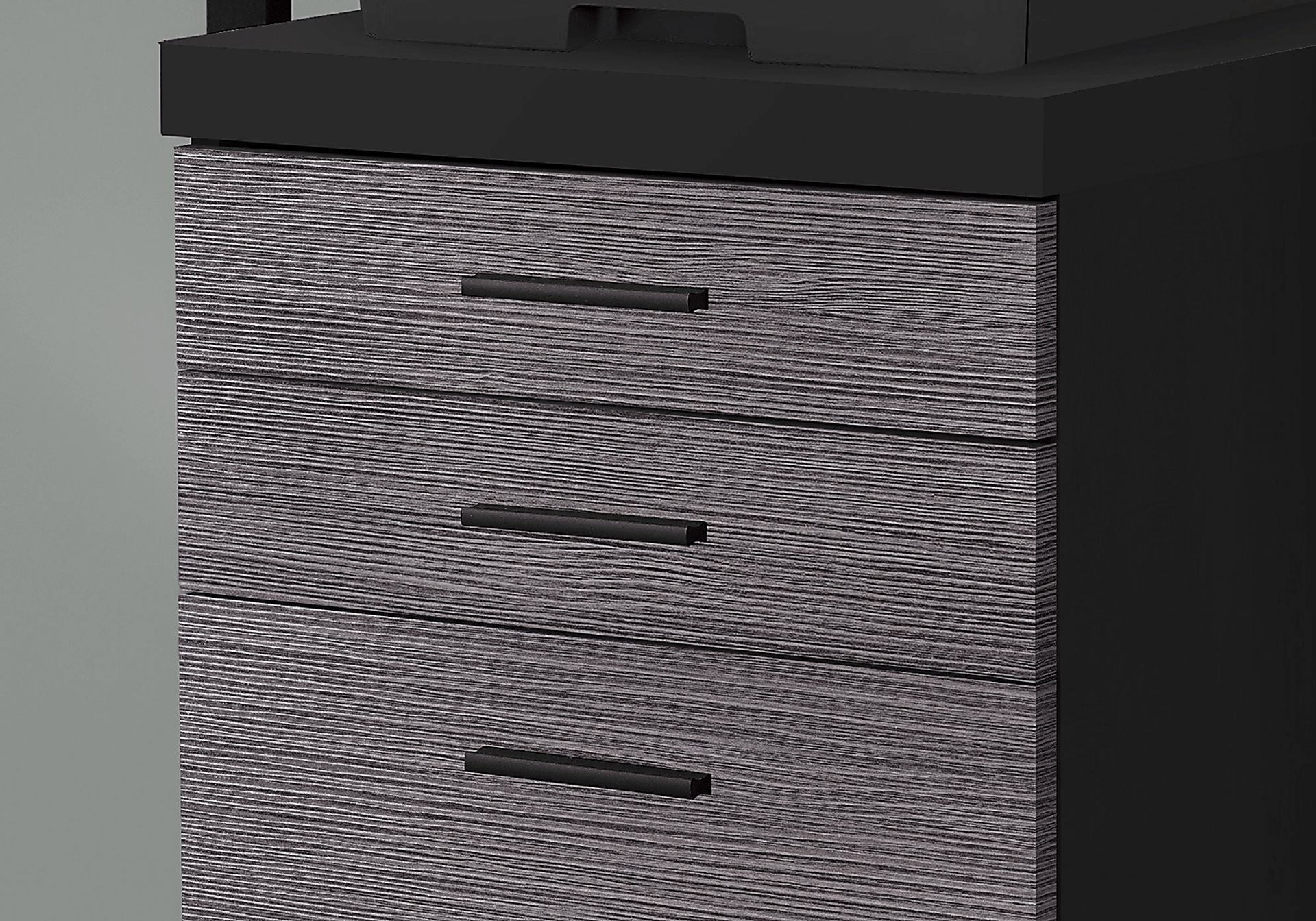 Wampton Black File Cabinet - Image 3