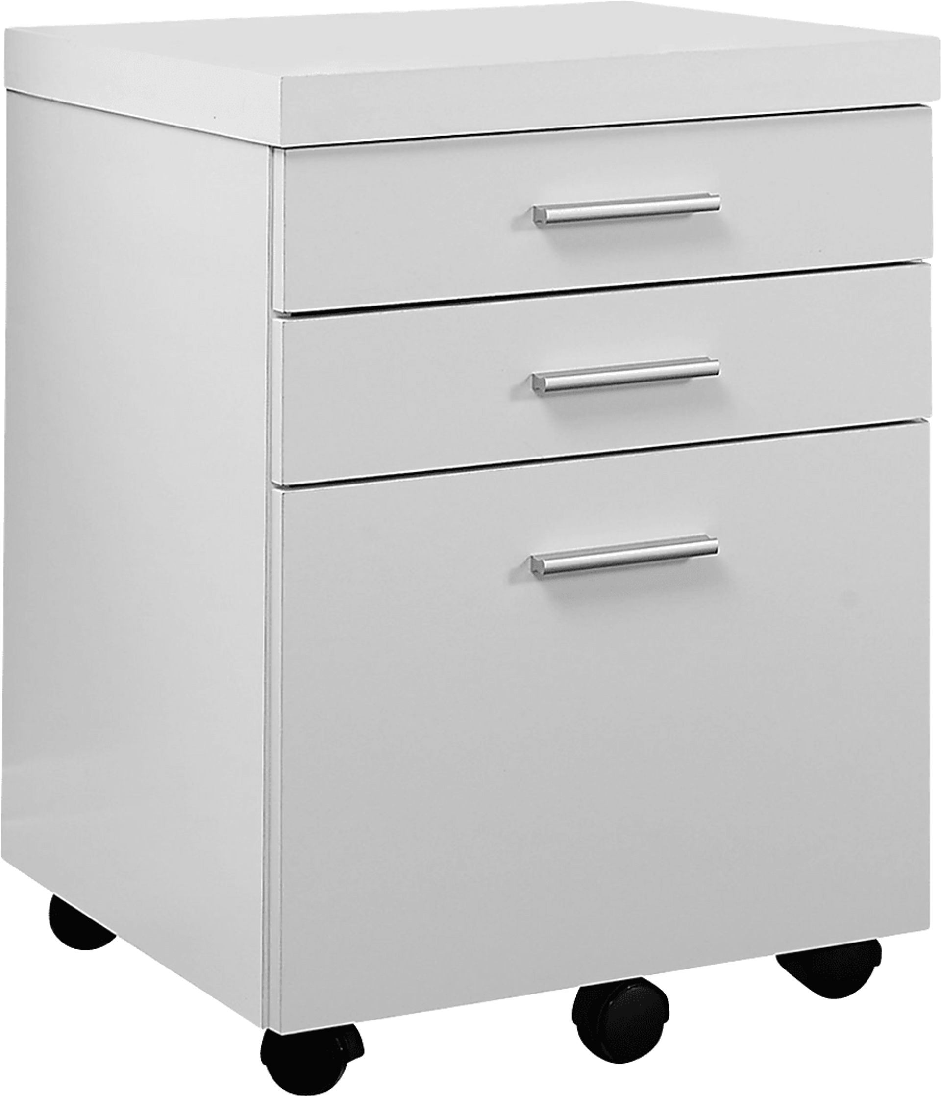 Wampton White File Cabinet - Image 1