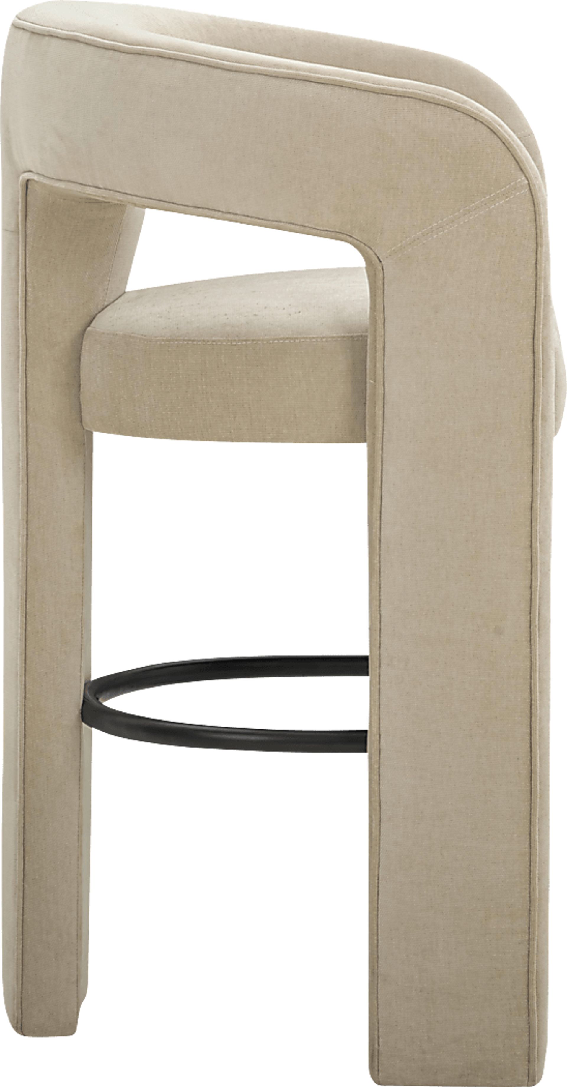 Wanaao Beige Barstool - Image 6