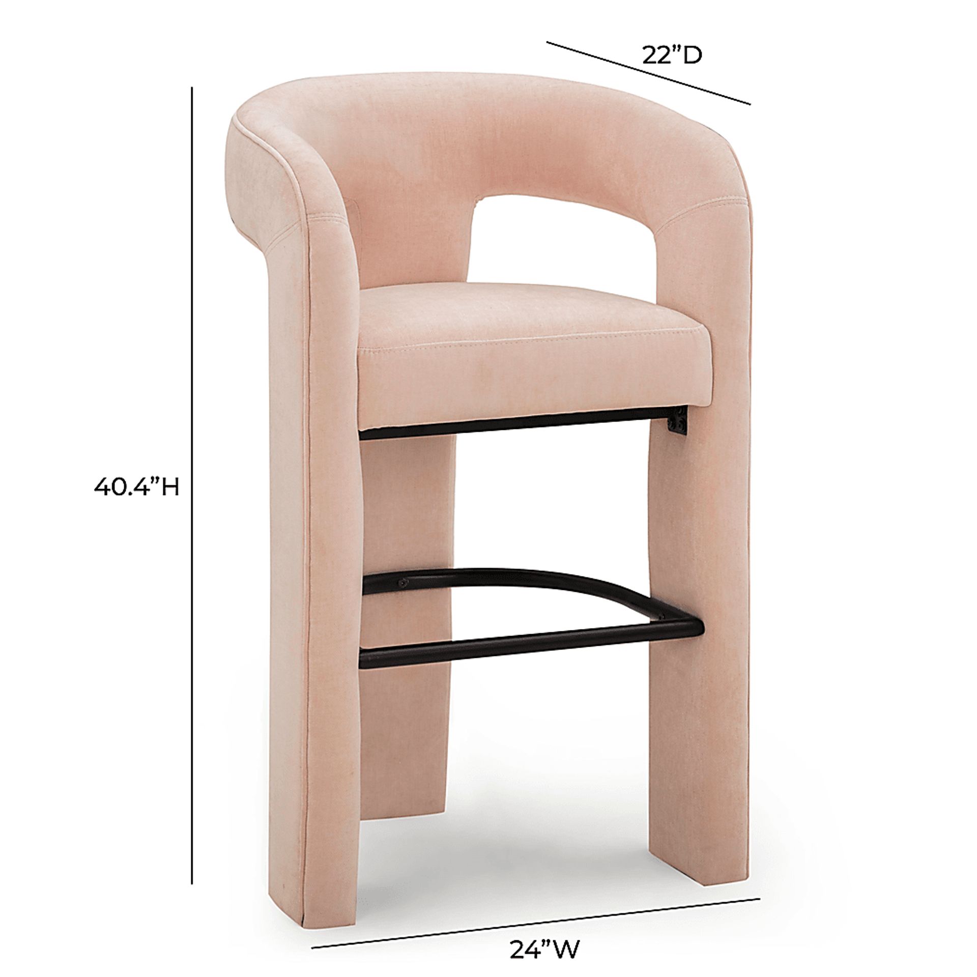 Wanaao Blush Bar Stool - Image 5