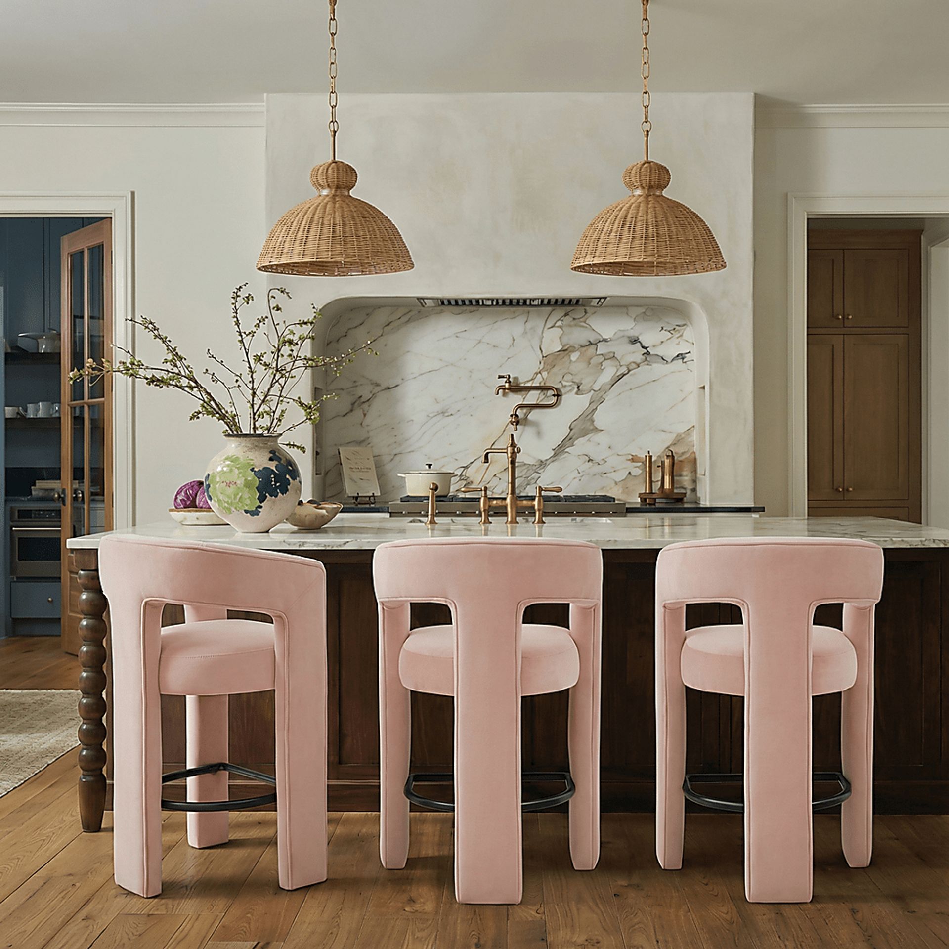 Wanaao Blush Counter Height Stool - Image 2