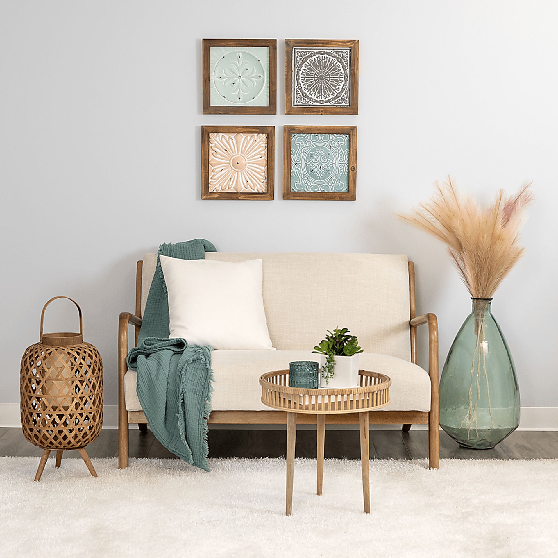 Wanakah Brown Lantern Stand - Image 6