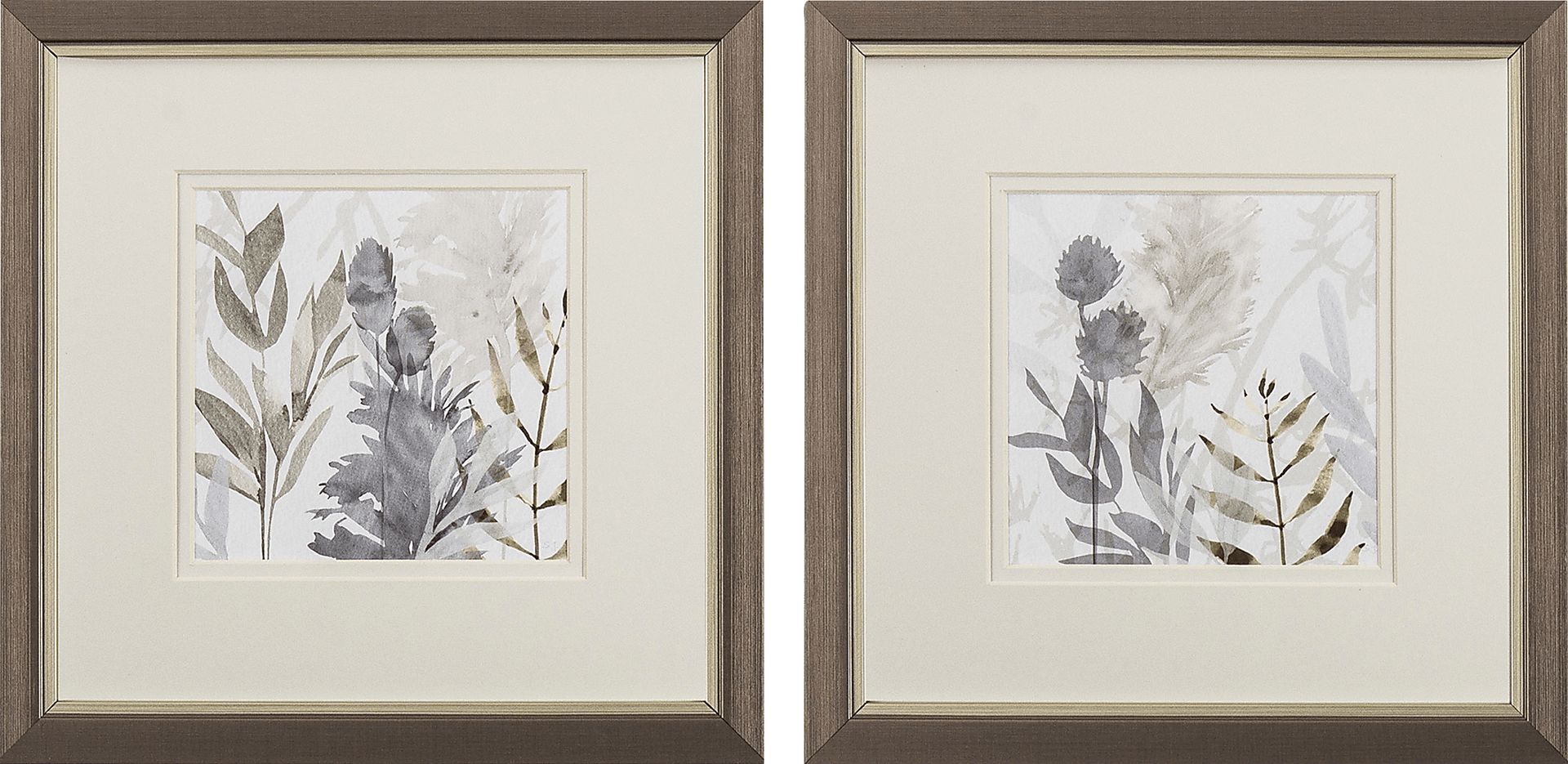 Wandamere Gray Artwork Set Of 2 | Rooms to Go