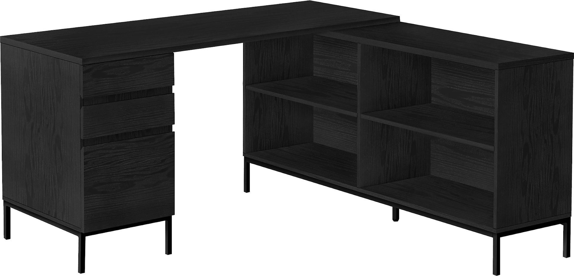 Wandsworth Black Desk - Image 1