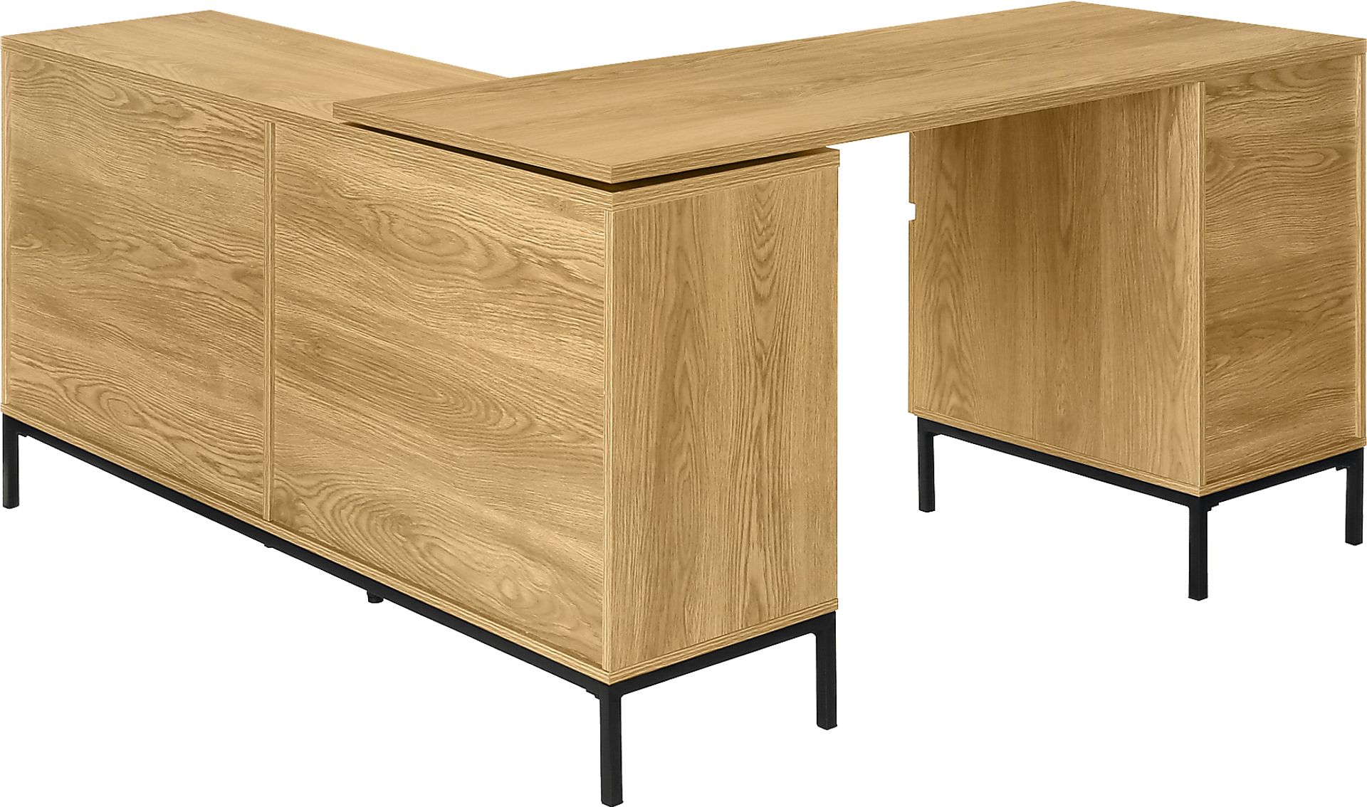Wandsworth Oak Desk - Image 8