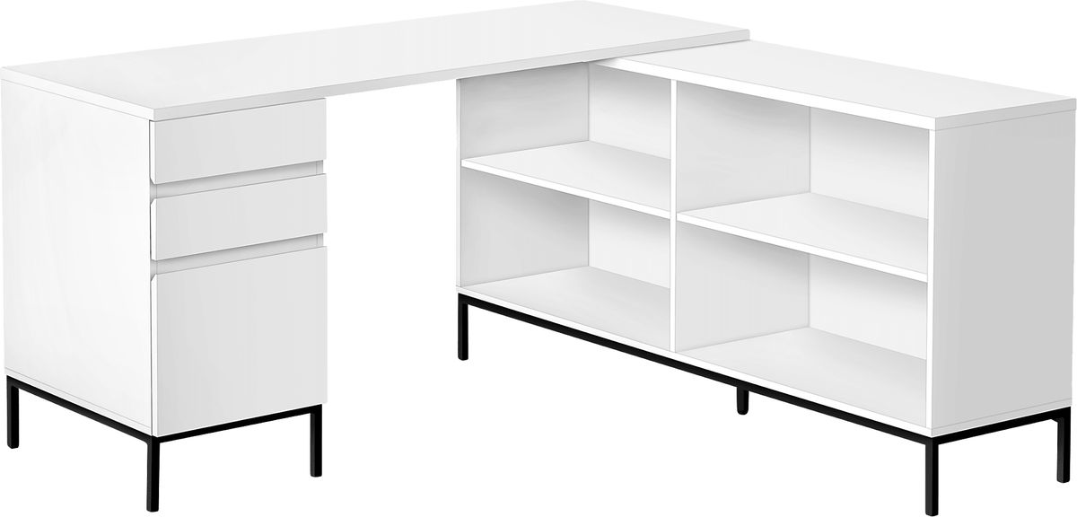 Wandsworth White Colors,White Desk | Rooms to Go