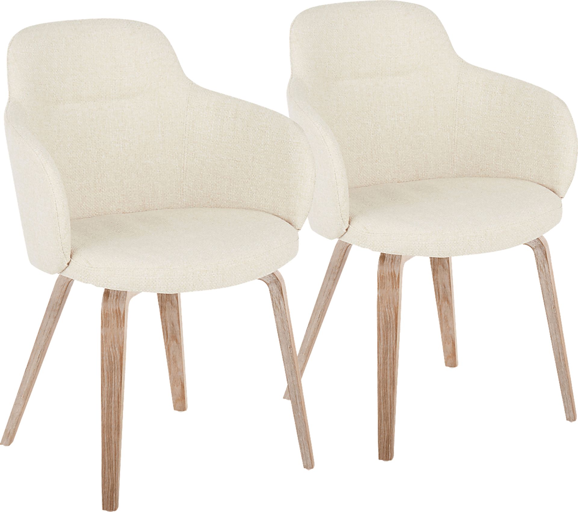 Waneden I Cream Side Chair, Set of 2 - Image 1