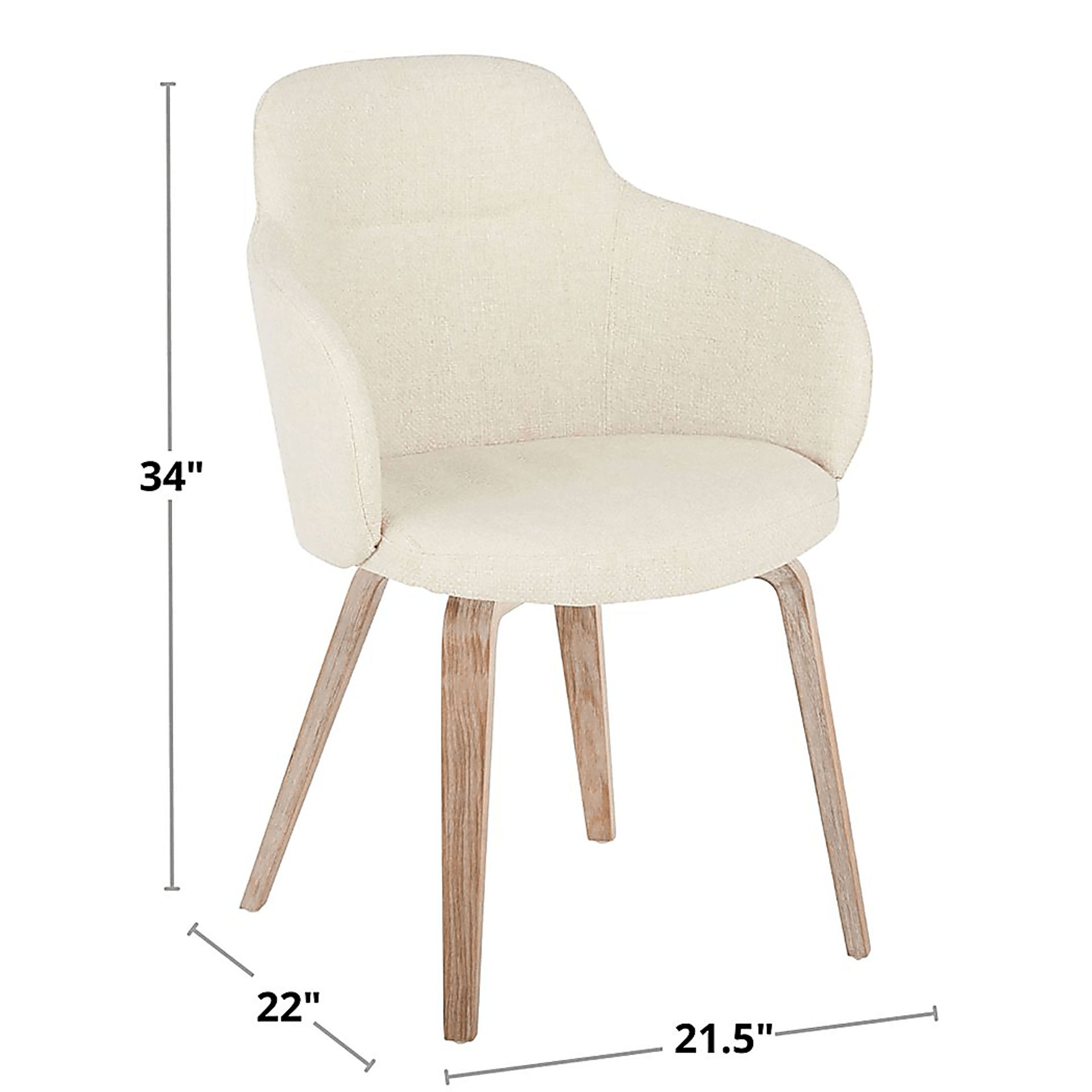 Waneden I Gray Side Chair, Set of 2 - Image 10