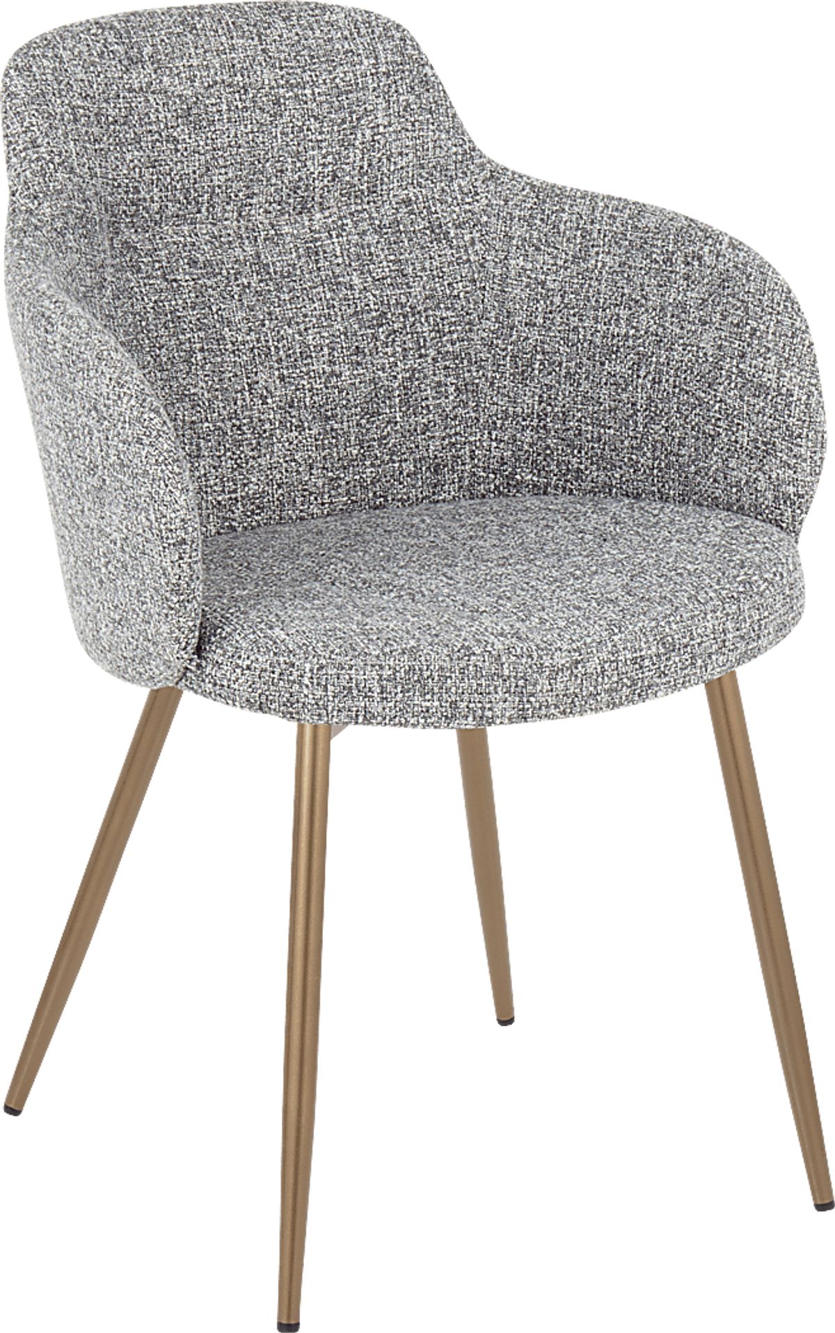 Waneden II Gray Polyester Fabric Side Chair, Set Of 2 | Rooms to Go