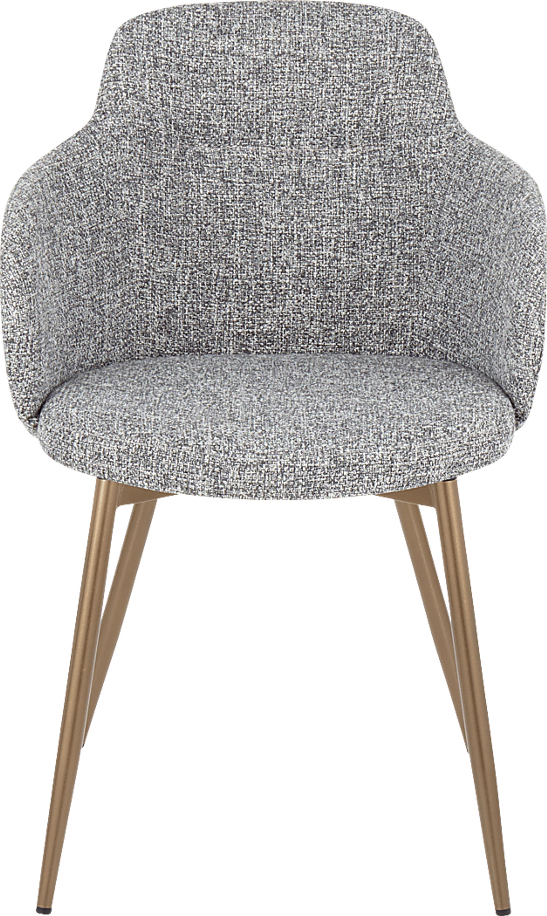 Waneden II Gray Side Chair, Set of 2 - Image 4