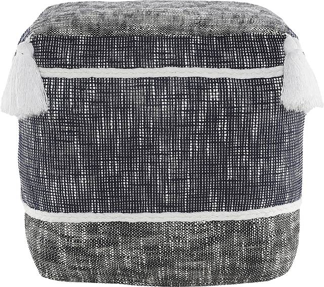 Wanella Blue/White Pouf - Thumbnail - Image 9