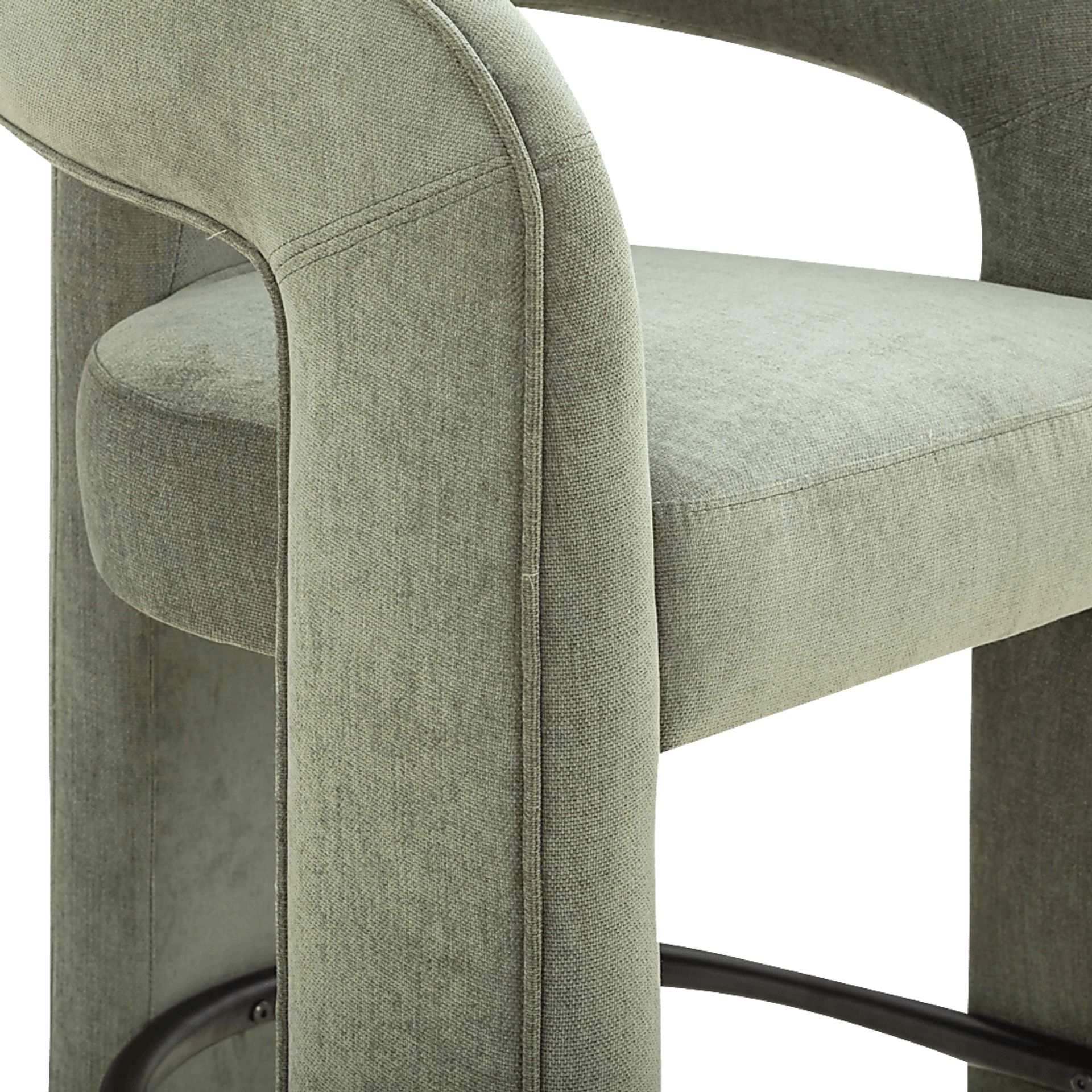 Wannaao Green Bar Stool - Image 4