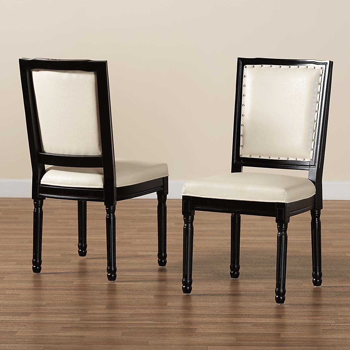 Wanskuck Black Side Chair, Set of 2