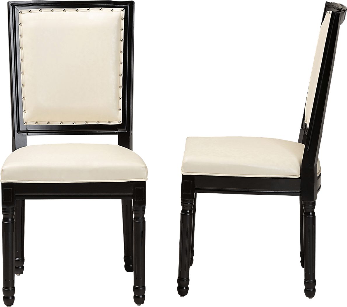 Wanskuck Black Side Chair, Set of 2