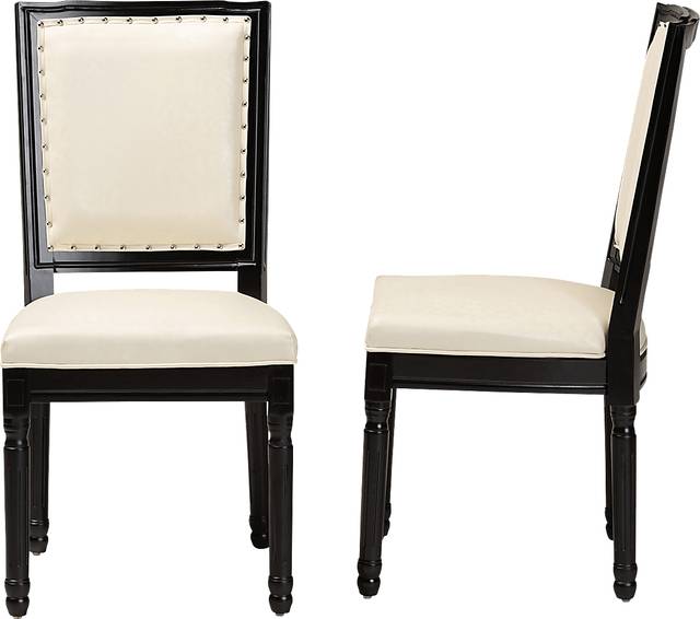 Wanskuck Black Side Chair, Set of 2 - Thumbnail - Image 5