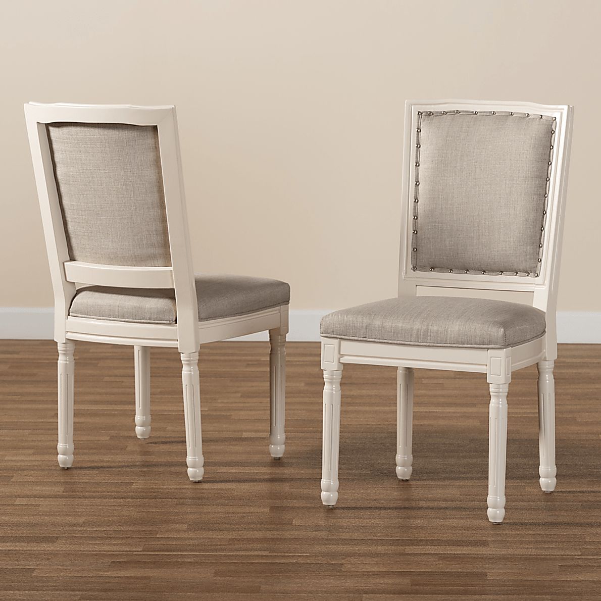 Wanskuck White Side Chair, Set of 2