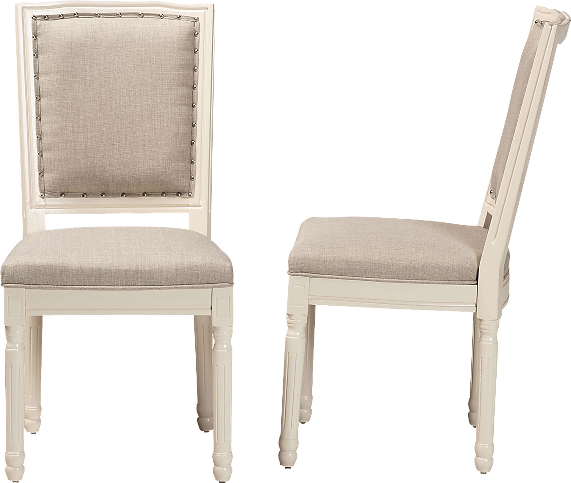 Wanskuck White Side Chair, Set of 2 - Image 5