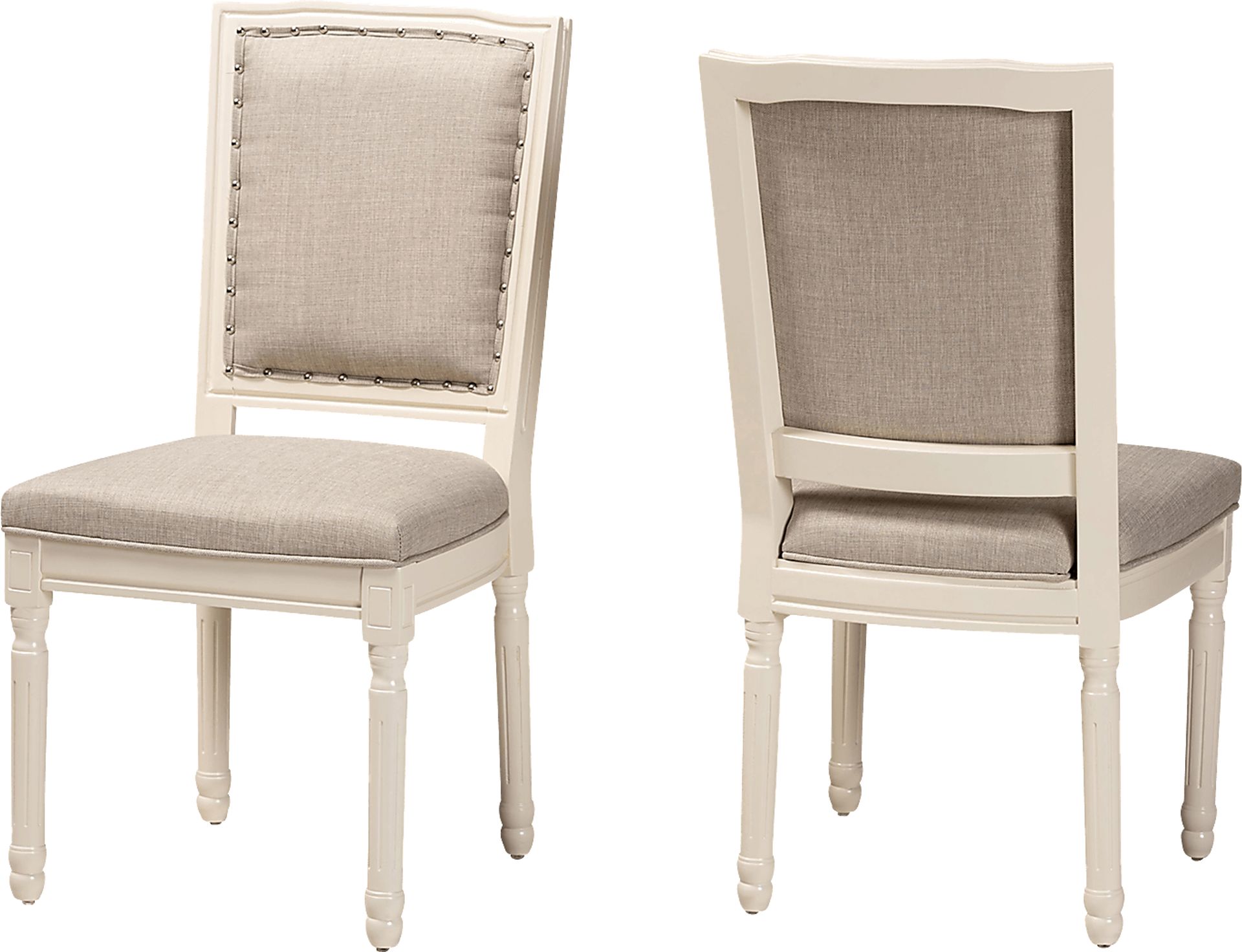 Wanskuck White Side Chair, Set of 2 - Image 1