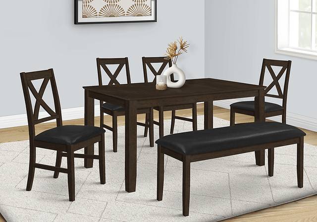 Wansley Espresso Dining Table - Thumbnail - Image 5