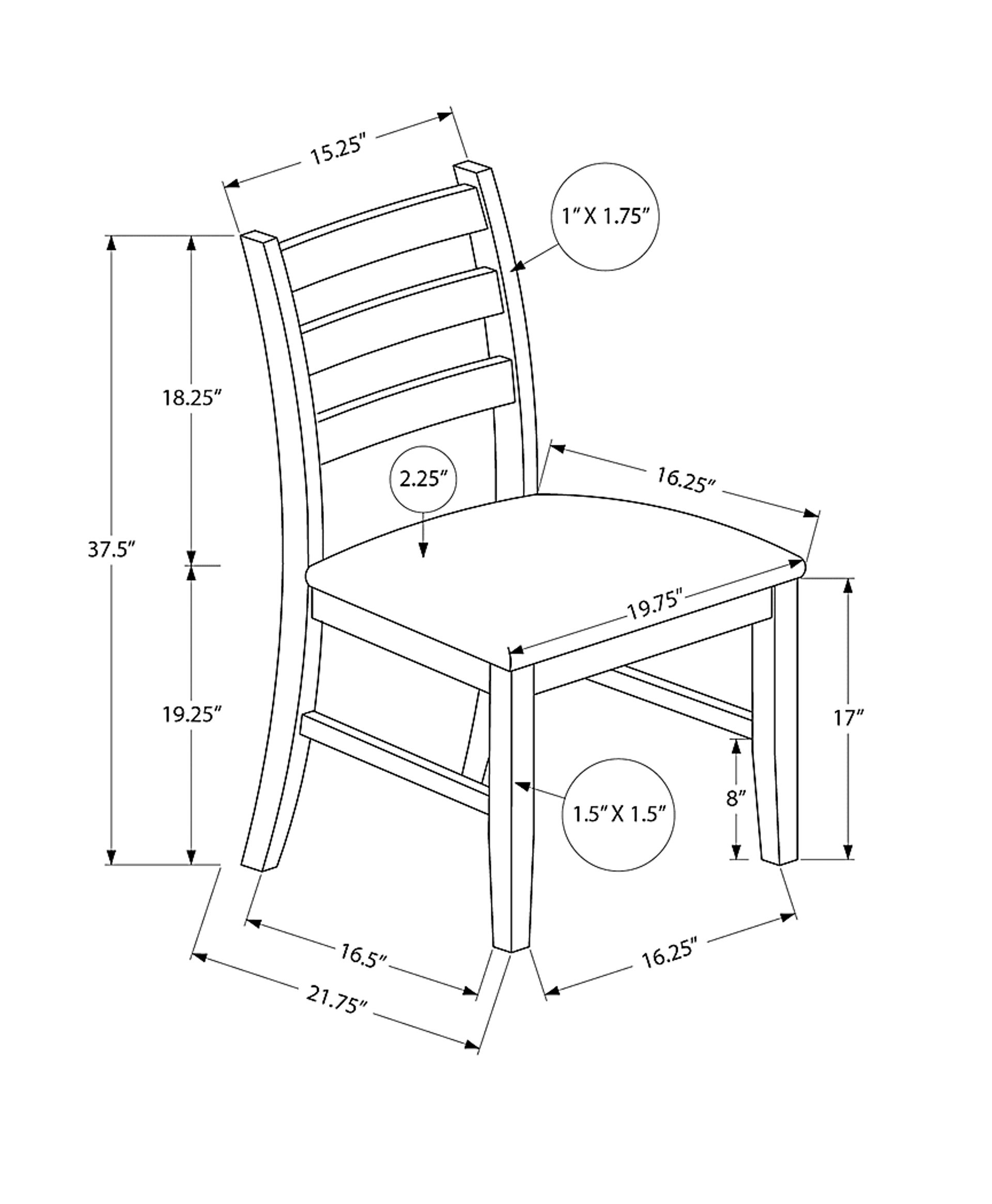 Wansley I Black Side Chair, Set of 2 - Image 5