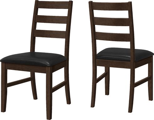 Wansley I Black Side Chair, Set of 2