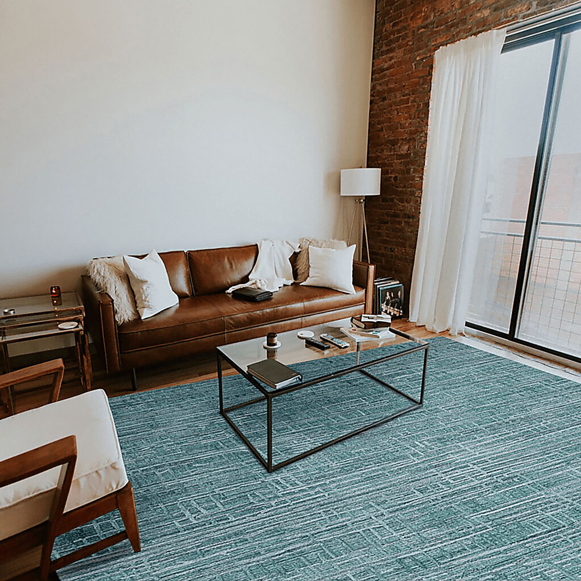 Wapeby Blue 3' x 5' Rug - Image 2