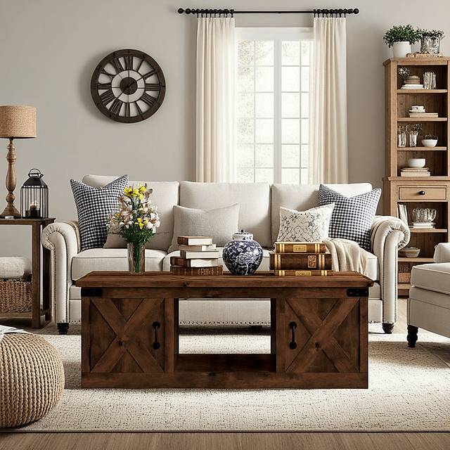 Wapegue Brown Coffee Table - Thumbnail - Image 2