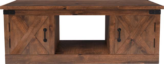 Wapegue Brown Coffee Table - Thumbnail - Image 1