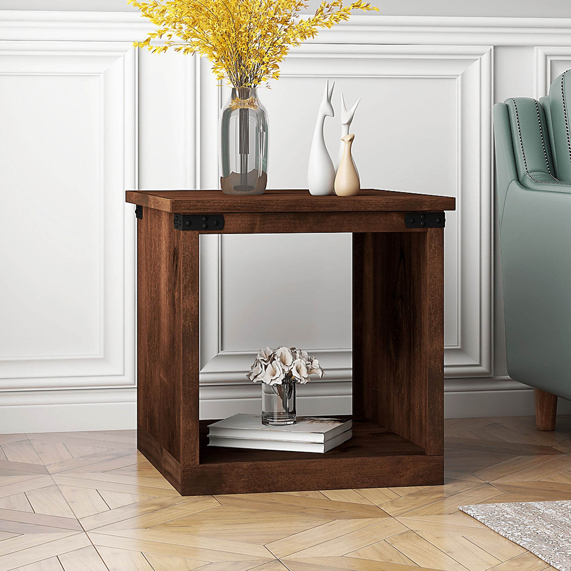 Wapegue Brown End Table - Image 2