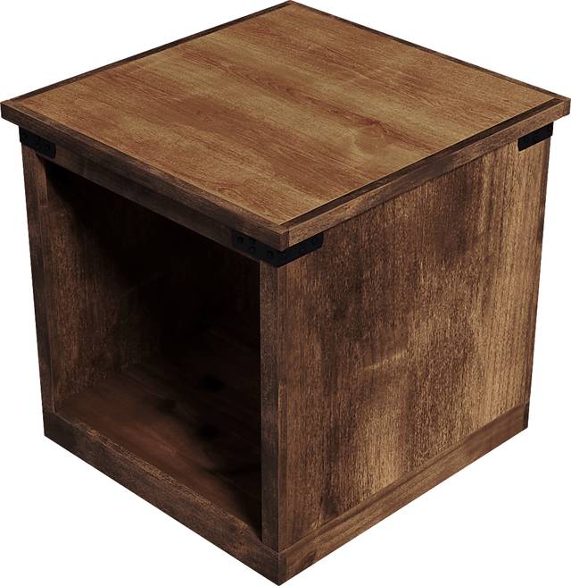 Wapegue Brown End Table - Thumbnail - Image 5
